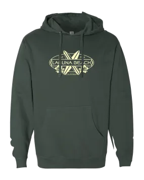 Surf Oval Hoodie - Alpine Green