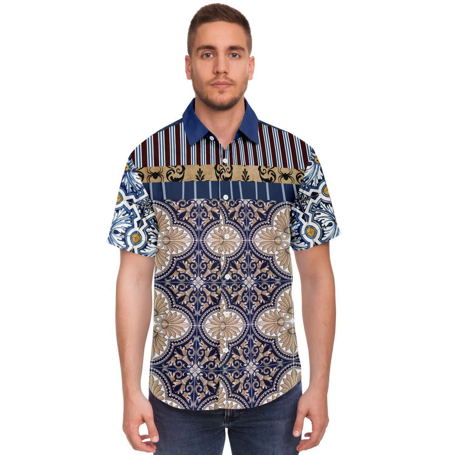 Tavira Mirabella Short Sleeve Button Down Shirt