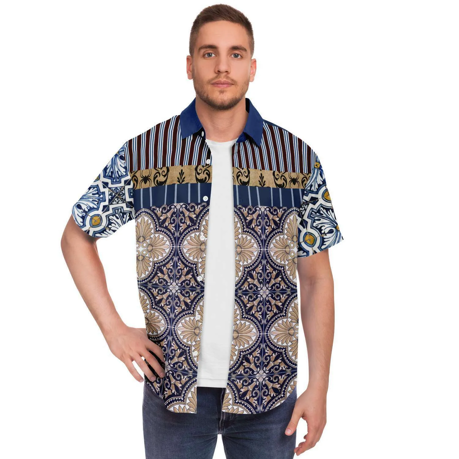 Tavira Mirabella Short Sleeve Button Down Shirt