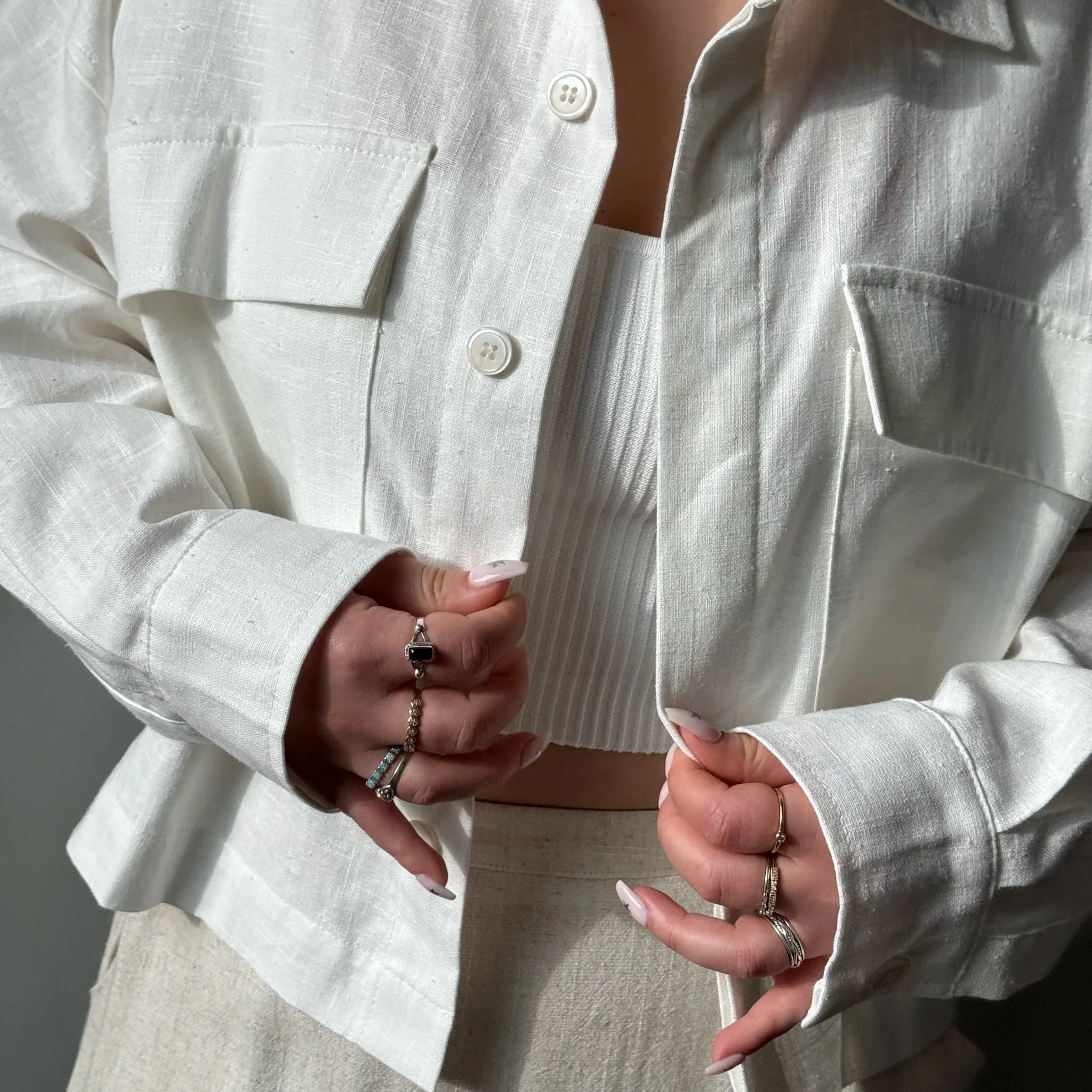 THE ACCLAIMED Linen Jacket