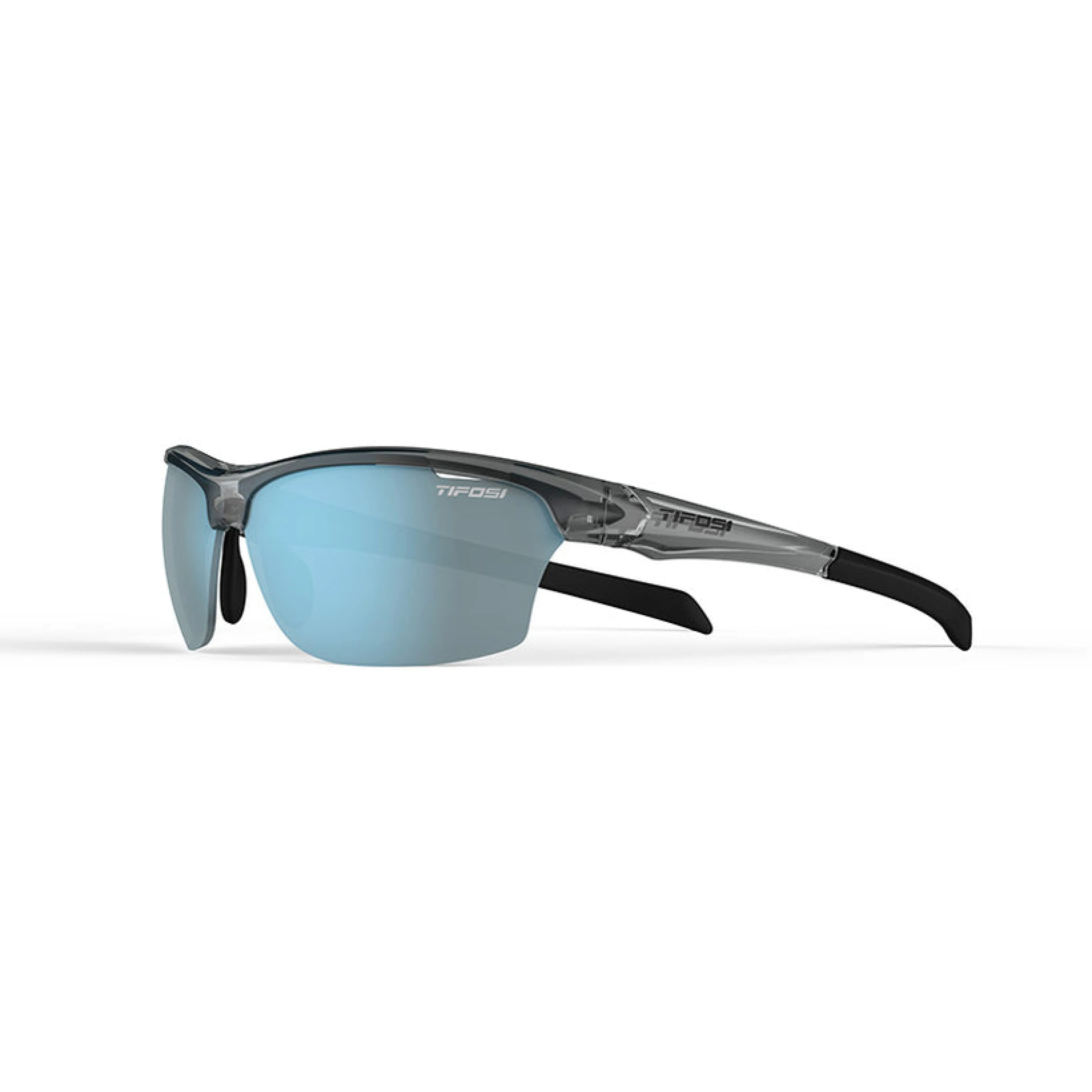 Tifosi Intense Sports Sunglasses (Crystal Smoke Bright Blue)