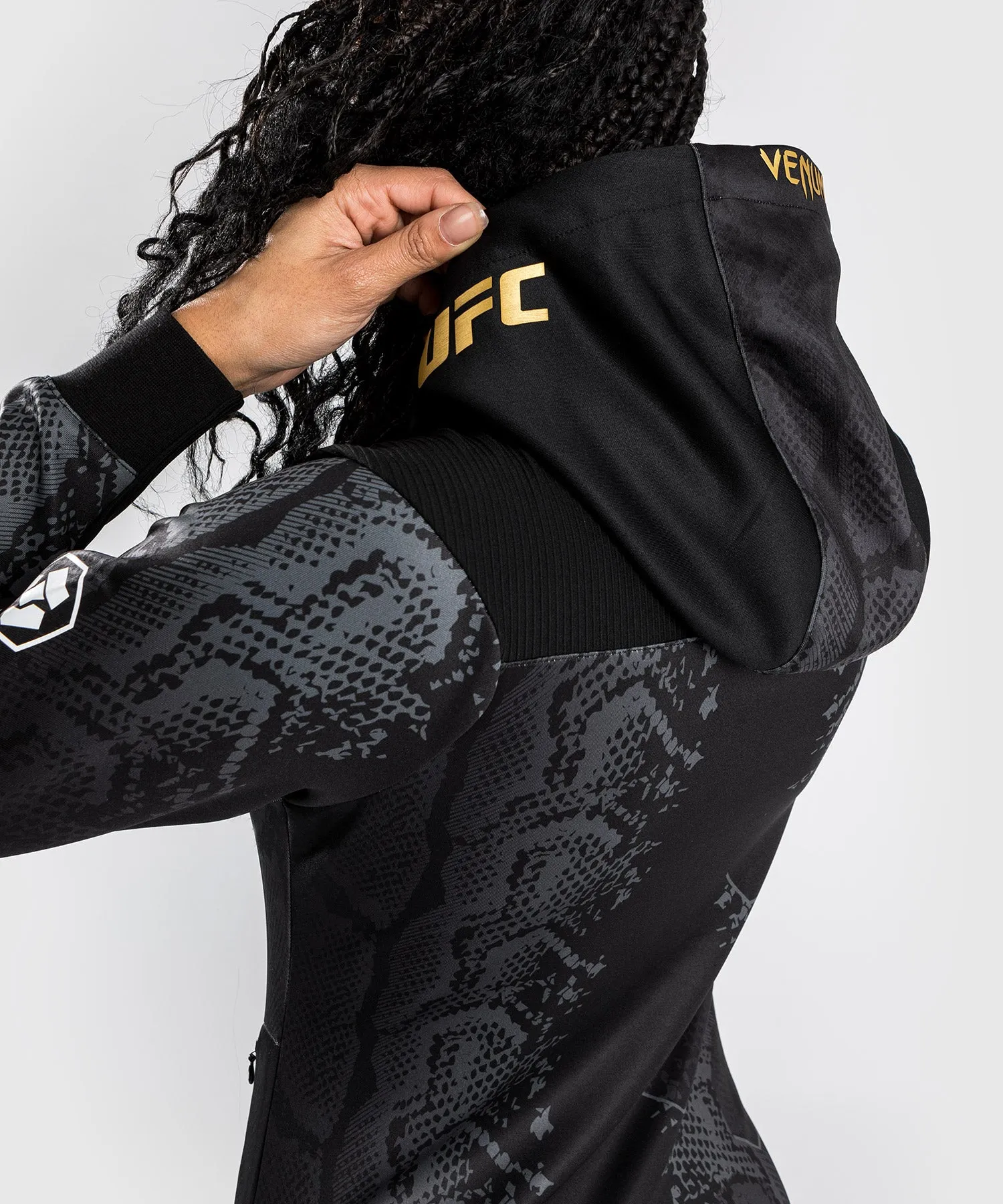 UFC Adrenaline by Venum Authentic Fight Night  Women’s Walkout Hoodie - Champion