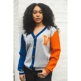 Virginia State University™ Varsity Cardigan Sweater